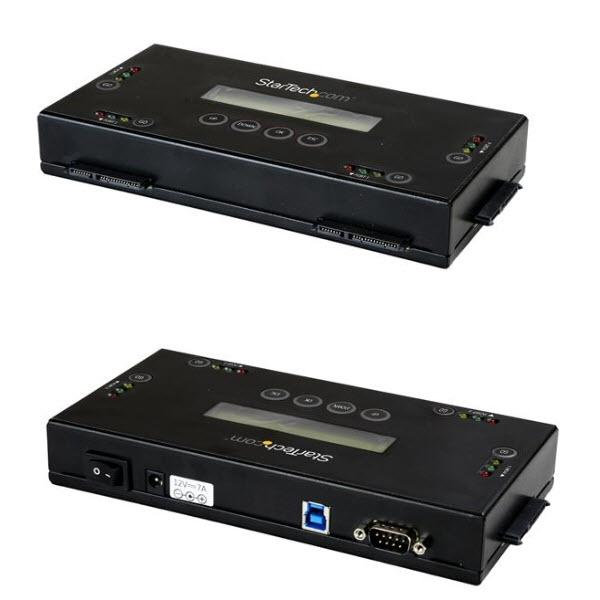StarTech.com HDD/SSDハードドライブイレーサー 2.5/3.5インチSATAドライブ対応ハードディスク消去装置 4ベイ スタンドアローン SATERASER4