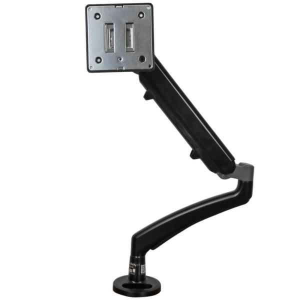 StarTech.com シングル液晶ディスプレイ・モニターアーム 多関節型 クランプ/グロメットの固定方式に対応 スプリング式高さ調節 ケーブルホルダー搭載 ARMSLIM