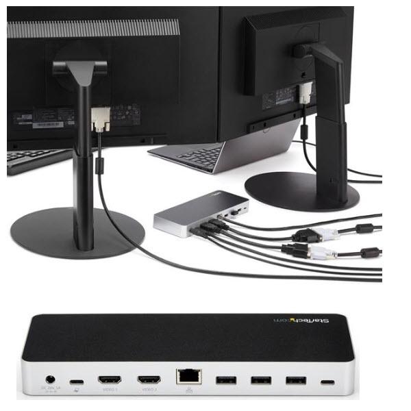 StarTech.com USB Type-C ドック Windowsのみに対応 デュアルモニタ対応 USB-C - HDMI/DVI 60W Power Delivery MST30C2HHPD 27,863円