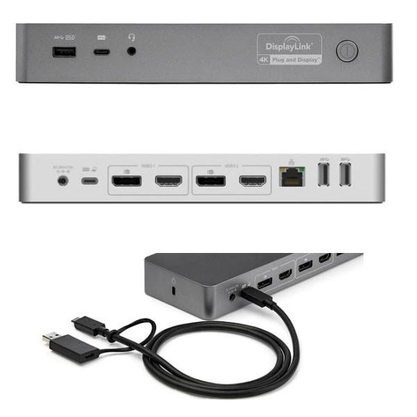 楽天市場】StarTech.com USB-C接続ドッキングステーション