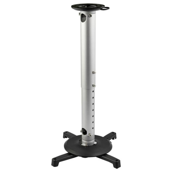 StarTech.com プロジェクター天吊り金具 天井設置用ハンガー 積載重量15kg 天井からの距離を128mm-578mmの範囲で調整可能なシーリングマウント PROJCEILMNT2