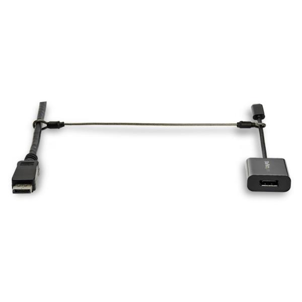StarTech.com ケーブル/アダプタ連結用セキュリティワイヤー 20個入りパック ユニバーサル盗難防止スチールワイヤ 熱収縮チューブ付属 CONNLOCKPK20