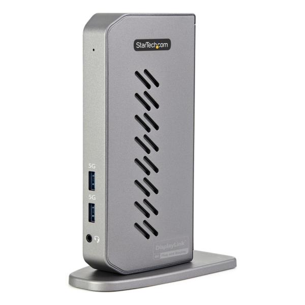 StarTech.com USB-C & USB-A対応ドッキングステーション ノートパソコン拡張USB 3.0ドック Windows & Mac対応 DK30A2DHU