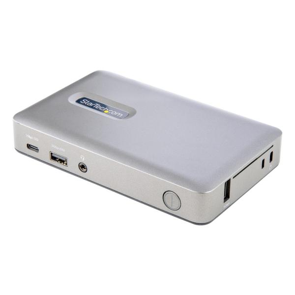 StarTech.com USB Type-C ドッキングステーション/DisplayPort 4K30HzまたはVGA対応/65W USB PD/4ポート ギガビット有線LAN DKM30CHDPD｜シネックスストア