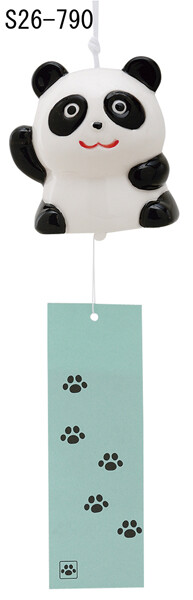 風鈴 パンダ 日本製 おしゃれ 陶器 かわいい レトロ 和モダン 和風 和雑貨 和テイスト 和室 敬老の日 可愛い お洒落 ノスタルジック 懐かしい 国産 シンプル 夏 動物 Crunchusers Com