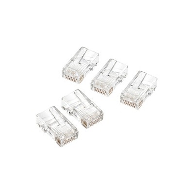 サンワサプライ ＲＪ－45コネクタ より線用 100個入 ＡＤＴ－ＲＪ45－100