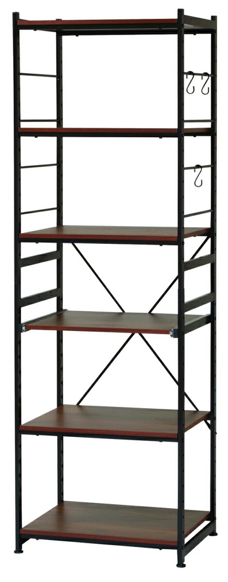 送料無料 スチールラック レギュラータイプ 幅58cm スリムラック スチールシェルフ キッチンラック ディスプレイラック 飾り棚 オープンラック サラ シンプル 敬老の日