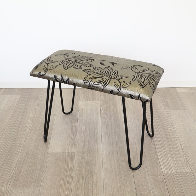 ★モダンスツール ベンチ 椅子 シルバー＆ゴールド アイアン 椅子 スツール 楽天市場】【送料無料】【即納可】再入荷しました♪ベンチスツール