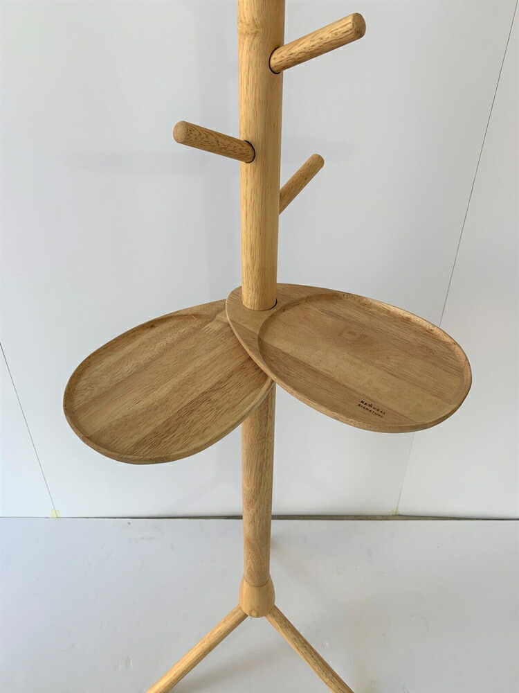 人気沸騰 天然木をふんだんに使ったナチュラルシリーズ 組立家具 Natural Signature ポールハンガー ハンガーラック 洋服掛け おしゃれ コートハンガー 衣類ハンガー Fucoa Cl