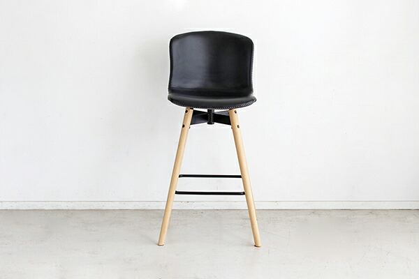 バーチェアー イス チェア ブラック 食卓チェアー 合成皮革 カウンターチェアー ハイチェアー ハイチェアー 椅子 イス いす 食卓チェアー 背もたれ付き カフェ バー 北欧 西海岸 ミッドセンチュリー レトロ モダン おしゃれ 家具のショウエイバーチェアー 黒 合成皮革