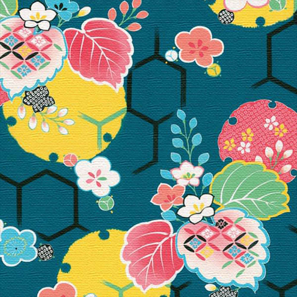伝統模様の壁掛けインテリア XLサイズ(100cm×100cm) ウォールアート 壁掛け おしゃれ 北欧 モダン 新築祝い 開店祝い 結婚祝い お洒落 玄関 寝室 リビング 応接室 ポスター インテリア 内装 イメージチェンジ 模様替え リメイク 壁穴 目隠し