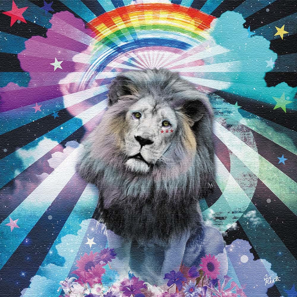 【アートデリ】Galaxy Graphicsのファブリックボード インテリア 雑貨 グラフィックアート XLサイズ (100cm×100cm) ウォールアート 壁掛け おしゃれ 新築祝い 開店祝い 結婚祝い お洒落 玄関 寝室 リビング 応接室 インテリア イメージチェンジ 模様替え リメイク 目隠し
