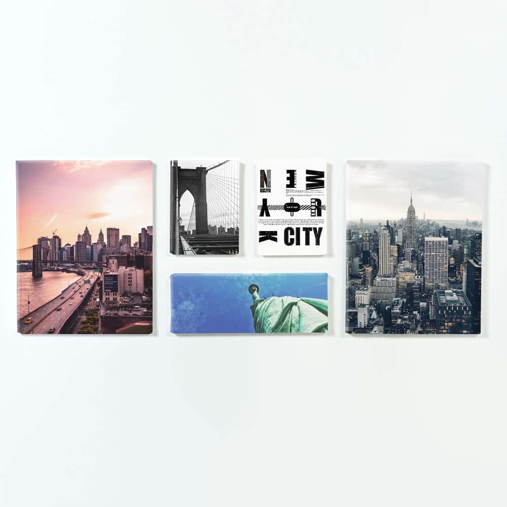 海外正規品 楽天市場 5枚セット モノトーンの壁掛けアートセット モノトーン ニューヨーク 5枚セット 32 41cm 16 22cm 各2枚 37 14 1枚 ウォールアート 壁掛け おしゃれ 北欧 モダン 新築祝い 開店祝い 結婚祝い お洒落 玄関 寝室 リビング 応接室 家具の