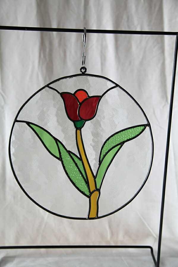 最適な材料 楽天市場 ステンドグラス チューリップ丸 ステンドガラス インテリア 雑貨 おしゃれ 家具のショウエイ 超歓迎 Www Psht Or Id