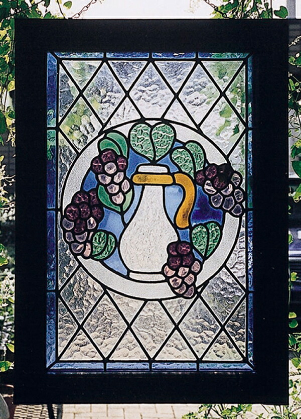 即発送可能 ステンドグラス ブドウ ステンドガラス インテリア 雑貨 おしゃれ 驚きの安さ Lexusoman Com