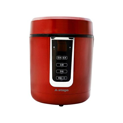 A-Stage 1.5合炊き炊飯器 レッド GRC-H15R 敬老の日
