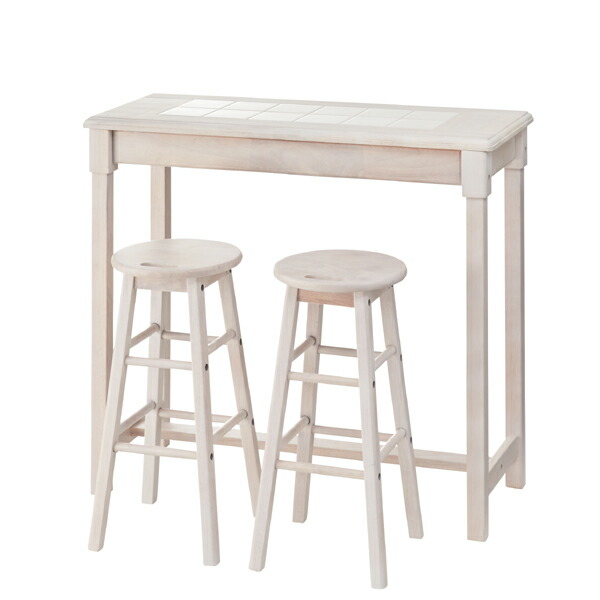 Syo Ei 95cm In Width 85cm In Height Wooden High Table Cafe Table