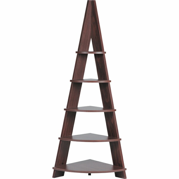 レビューを書けば送料当店負担 木製 コーナーラック 5段 ブラウン おしゃれ インテリア 男前 西海岸 ブルックリン 北欧 モダン レトロ フリーラック リビング収納 キッチンラック キッチン収納 収納棚 収納ラック 収納 棚 オープンシェルフ 飾り棚 ディスプレイラック