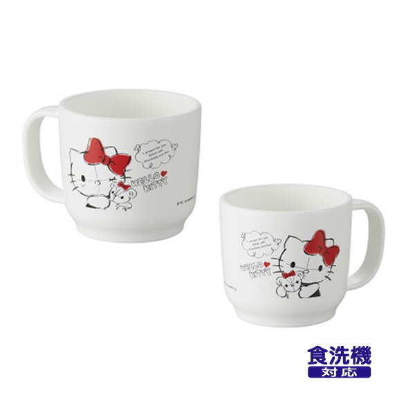 ハローキティ　コップ 楽天市場】送料無料 ハローキティ コップ : ナイススタイル