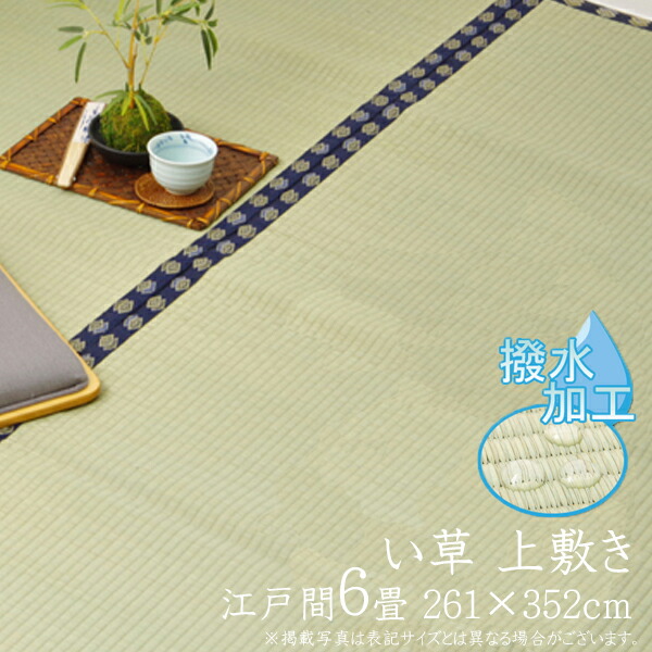 売り出し本物 送料無料 い草 上敷き 6畳 い草カーペット カーペット い草 ラグ い草ラグ 無地 撥水 はっ水 湖水 江戸間6畳 約261 352cm イ草 いぐさ い草上敷き ござ 茣蓙 蓙 おしゃれ 直販大セール Mywebsqls Sanandrestuxtla Gob Mx