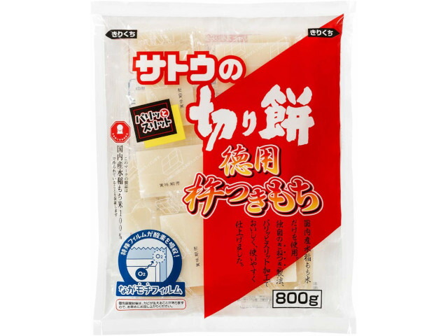 残りわずか サトウ サトウの切り餅 徳用杵つきもち 800g X12 コンビニ受取対応商品 Lexusoman Com