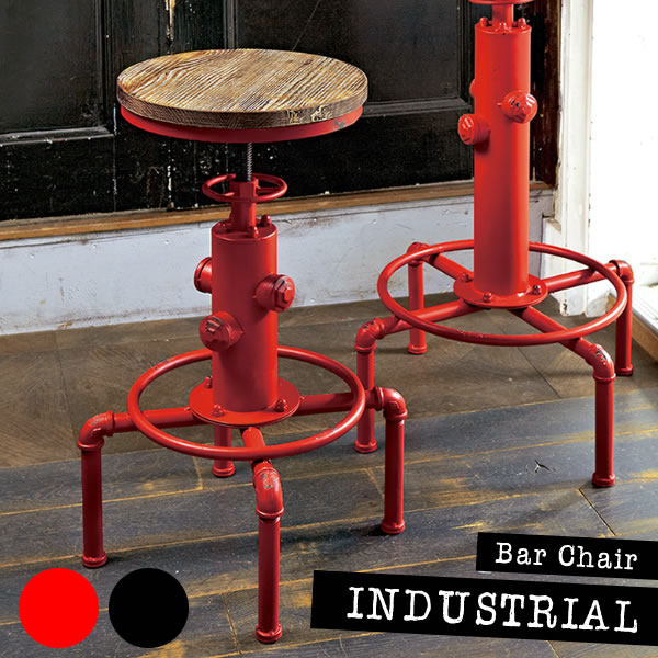 楽天市場】バーチェア INDUSTRIAL（インダストリアル