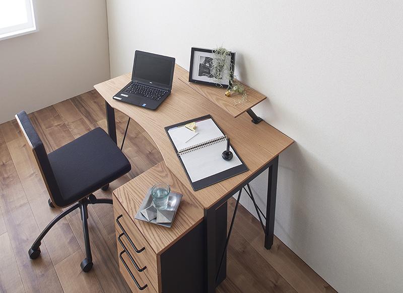 楽天市場】ワークデスク 学習デスク 机 システムデスク ホワイトオーク