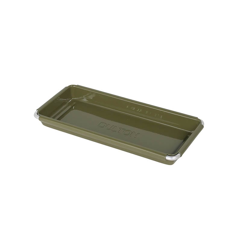 市場 DESKTOP 玄関 スチール OLIVE DRAB DULTON TRAY 卓上 デスクトップ おしゃれ トレー トレイ ダルトン  スタッキング 小物入れ