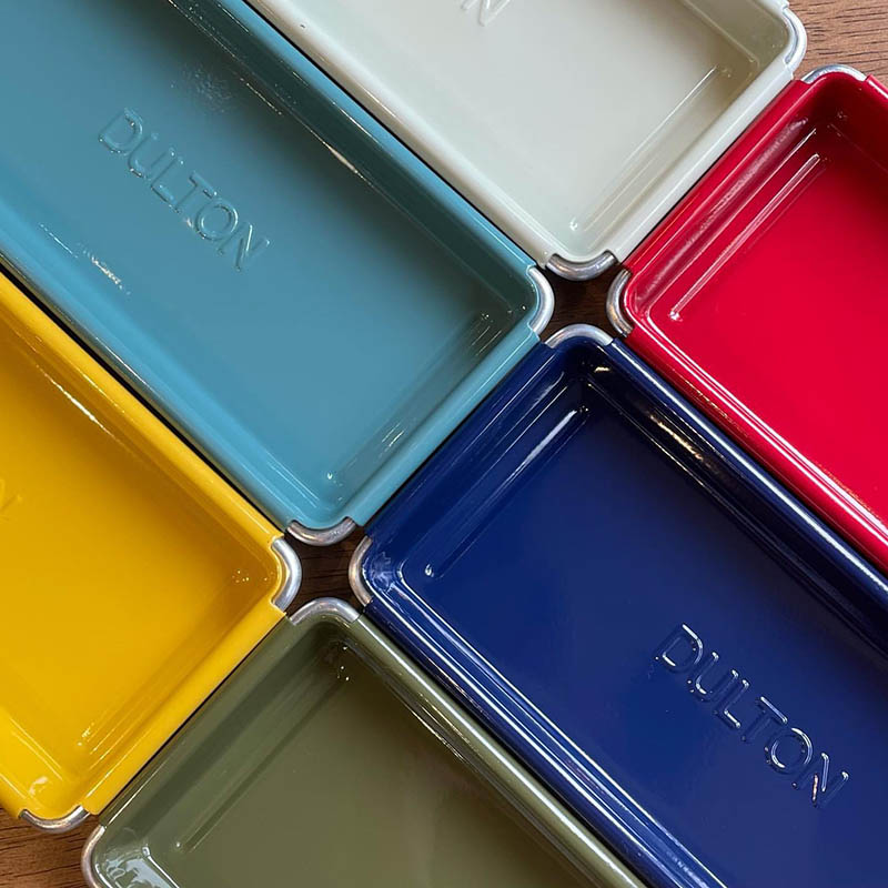 Desktop Tray Olive Dulton ダルトン 小物入れ Drab トレー 卓上 スタッキング スチール おしゃれ デスクトップ トレイ 玄関