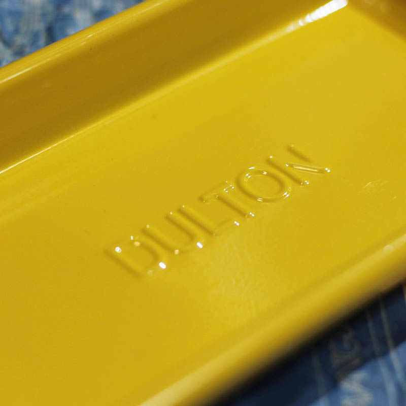 市場 DESKTOP 卓上 DULTON ダルトン スタッキング 小物入れ スチール 玄関 デスクトップ TRAY トレー YELLOW トレイ  おしゃれ