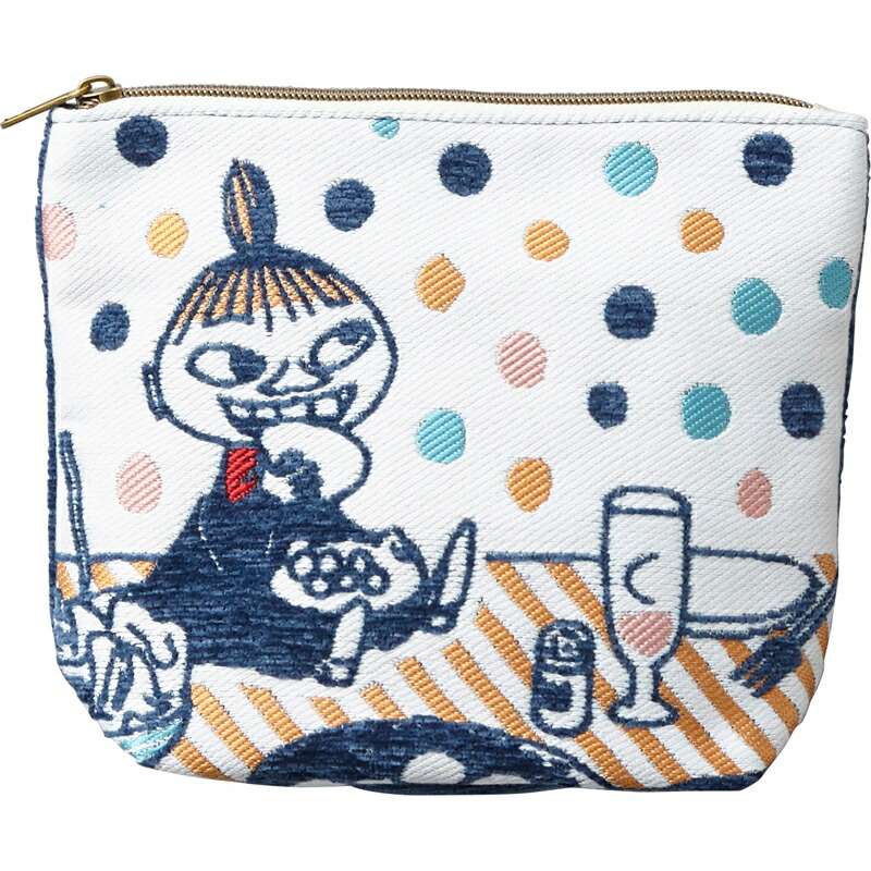 誕生日 持ち運び キッズ 贈り物 プレゼント リトルミイとディナー カワイイ ギフト ゴブラン織りポーチ ゴブラン織りポーチ 化粧ポーチ キャラクター かわいい 子ども部屋 まとめ買い5セット ムーミン おしゃれ バッグインバッグ 持ち運び 旅行 ポータブル コンパクト