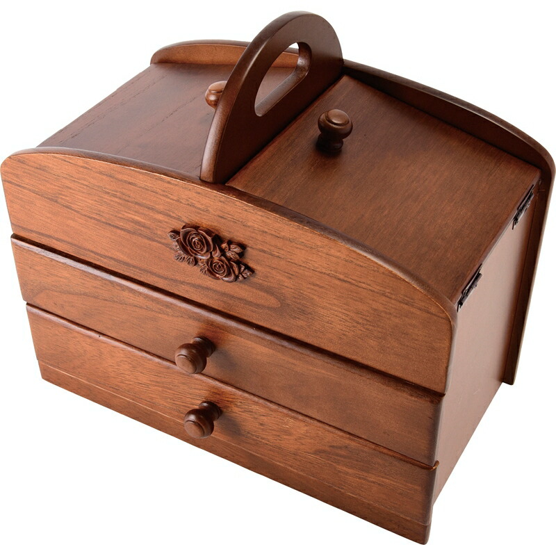 正規品 楽天市場 まとめ買い5セット ソーイングボックスのみ 日本製 木製 裁縫箱 コスメ メイク メイクボックス 薬箱 クスリ箱 くすり箱 内祝い 結婚内祝い 結婚祝い 引き出物 引っ越し 引越し お中元 お歳暮 新築祝 お返し ご挨拶 ギフト 家具のショウエイ 楽天
