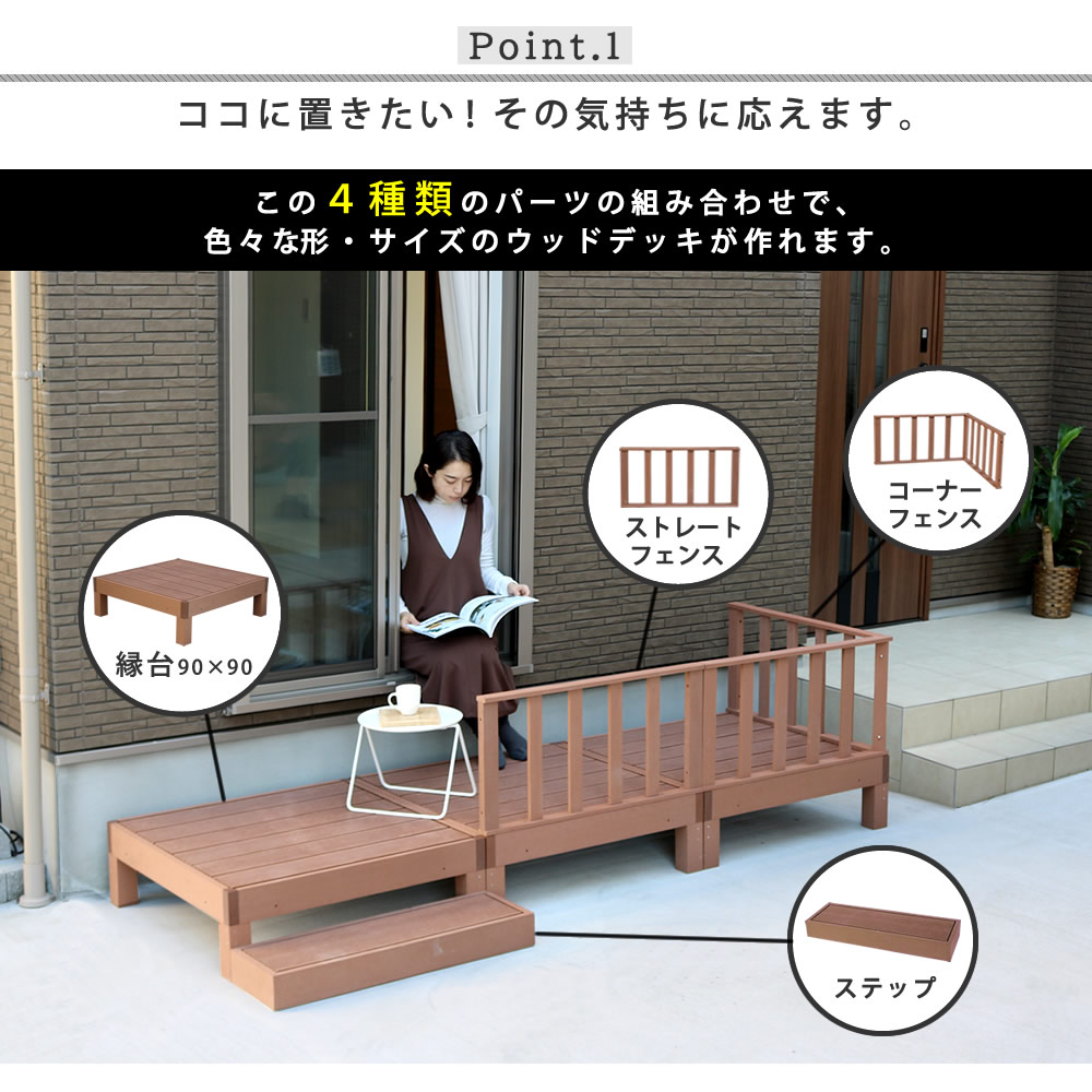 Diy エクステリア ガーデンファニチャー キット ウッドテラス セット 縁側 送料無料 人工木ウッドデッキ 腐らない 庭 ベランダ ウッドデッキ 樹脂製 縁台 ウッドパネル 屋外 新築 外構 本格的 おしゃれ 人気 簡単組立 ライトブラウン ダークブラウン 人工木ウッドデッキ Diy エクステリア ガーデンファニチャー キット ウッドテラス セット 縁側 送料無料 人工木ウッドデッキ 腐らない 庭 ベランダ ウッドデッキ 樹脂製 縁台 ウッドパネル 屋外 新築 外構 本格的 おしゃれ 人気 簡単組立 ライトブラウン ダークブラウン 人工木ウッドデッキ