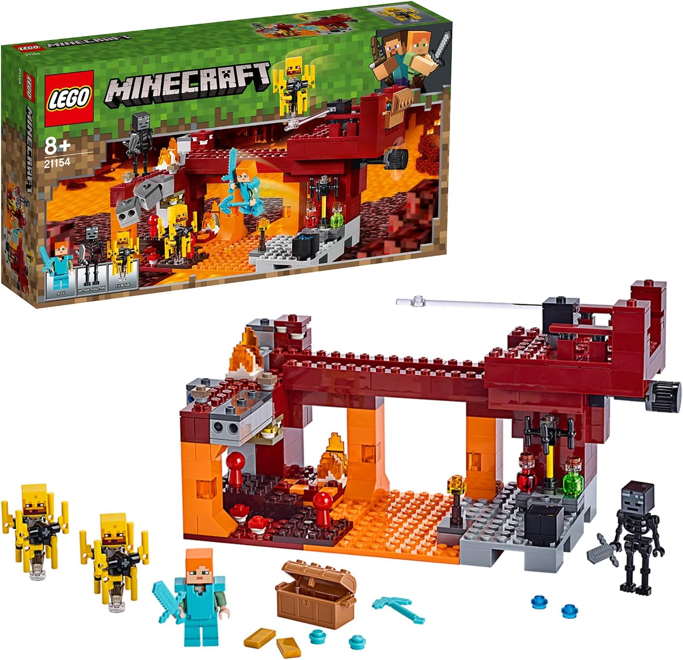 レゴ(LEGO) マイン手工芸品 ブレイズブリッジでの武装戦闘 21154