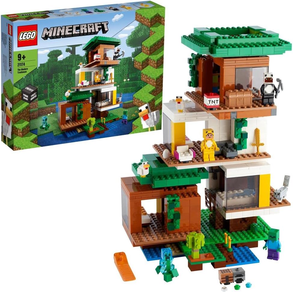 レゴ LEGO マイン手工芸品 天然木住み家 21174 手あそび 立ちはだかる テレビ受像機力くらべ 家 おうち お坊っちゃん お嬢さん 9歳以上