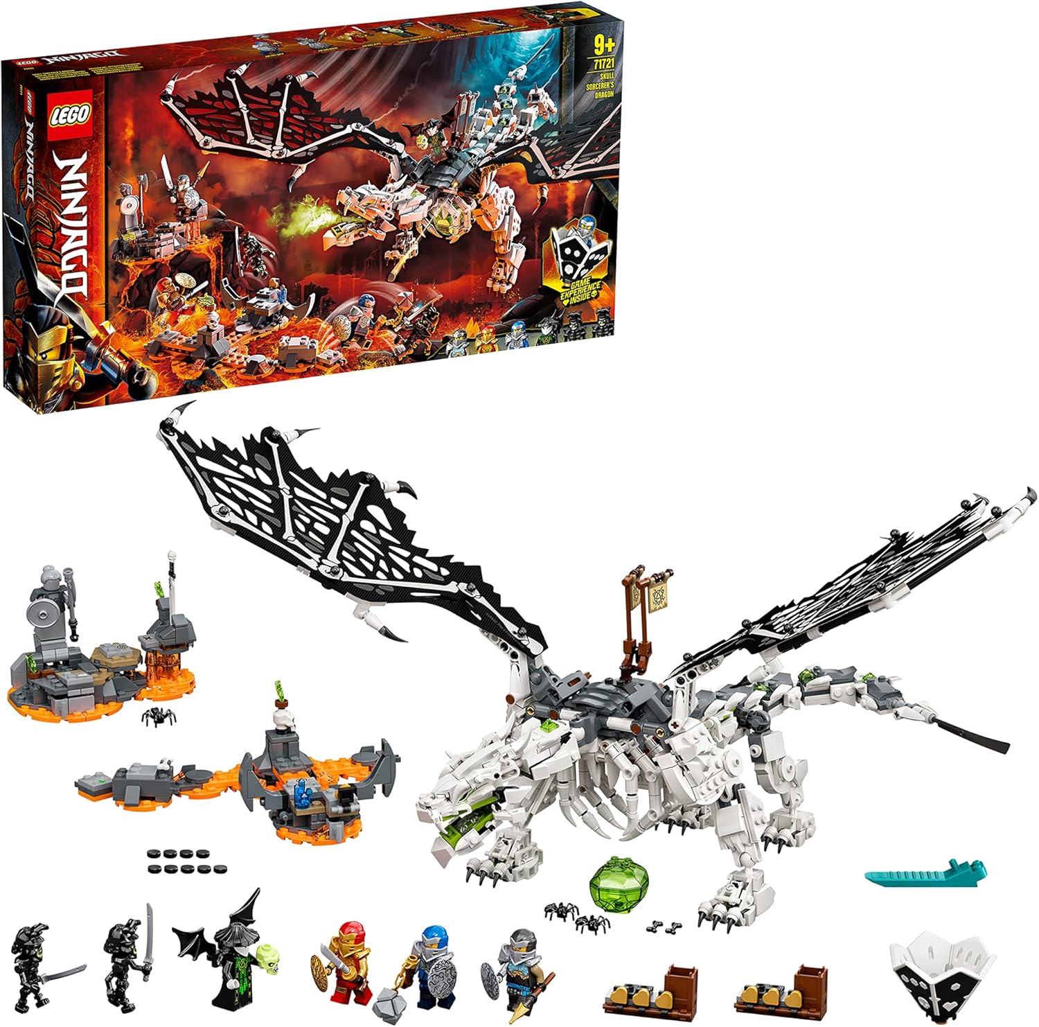 ガルクライフドラゴン 12枚セット Amazon.co.jp: JMBricklayer ドラゴン ビルディング ブロック セット
