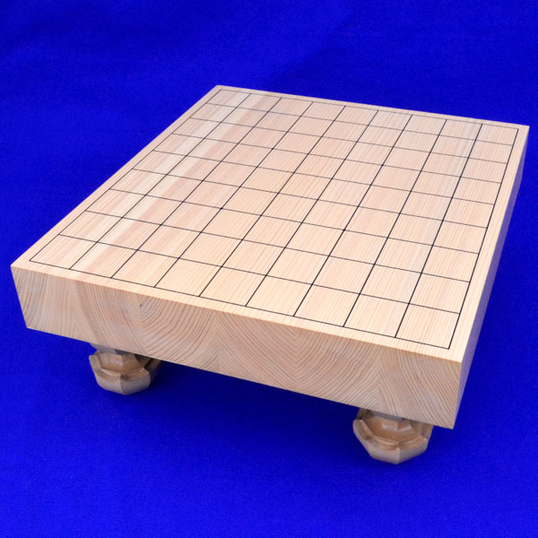 棋盤 国産桧2寸ハギ足付棋盤