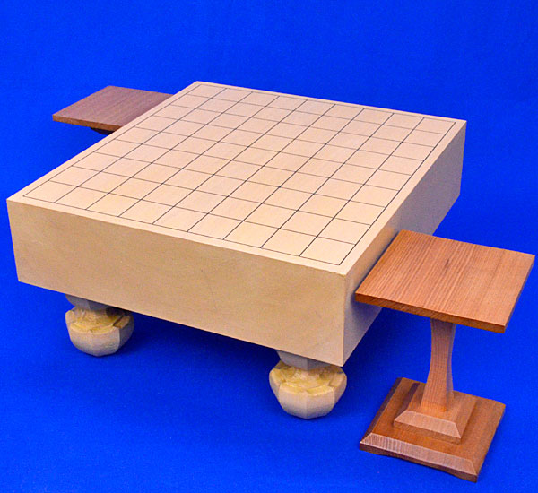 本桂3寸　足付碁盤 楽天市場】将棋盤 本桂3寸足付将棋盤【特売品】 : 将棋囲碁専門