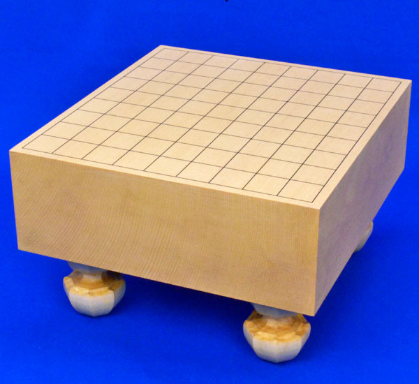 楽天市場】将棋盤 新かや5寸足付将棋盤(駒台付き) : 将棋囲碁専門店の