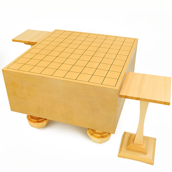 楽天市場】将棋セット 新かや5寸足付将棋盤セット(将棋駒黄楊上