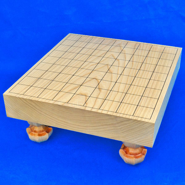 棋盤 国産栓2寸一枚板足付棋盤