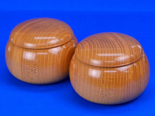 楽天市場】囲碁 木製碁笥 欅 超特大 ※蛤碁石40号まで収納可能 : 将棋