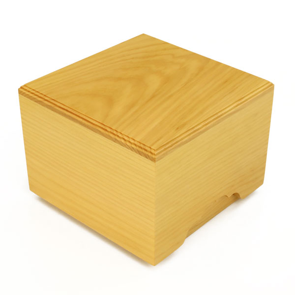 棋駒箱 榧(公孫樹面取り工業)
