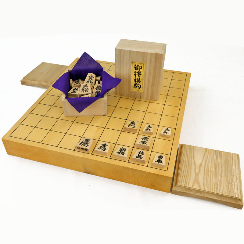 将棋盤と駒のセット 楽天市場】ミニチュア高級将棋盤セット 精巧な本格的本榧15号一