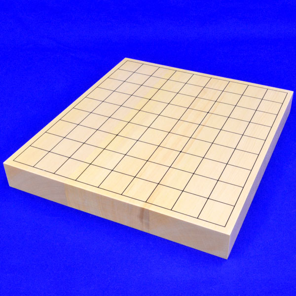 棋盤 ヒバ1寸5分ハギ卓上棋盤【大売り出し品】