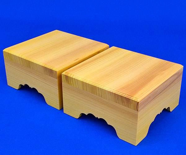 棋駒台 3寸卓上棋盤用駒台 かや 棋楽
