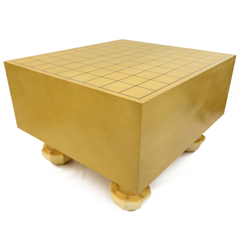【美品】将棋盤 脚付き将棋盤 ヘソ有り 天然木 将棋盤 脚付き 足つき へそあり 囲碁 将棋 - メルカリ