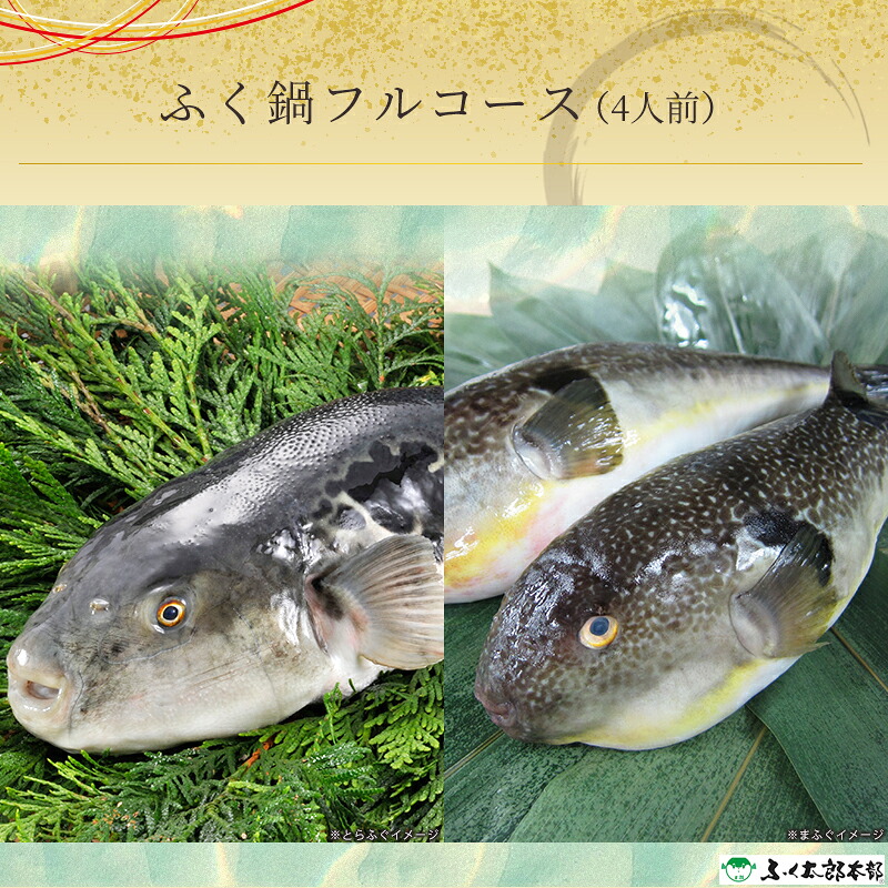 特売 楽天市場 福岡 門司 ふく太郎本部 冷凍 産地直送 ふく鍋フルコース 4人前 ひれ酒用ヒレ付き 最高のおもてなし 誕生日 お歳暮 ギフト プレゼント ふぐ フク フグ ふく料理 ふぐちり てっちり 鍋 しゃぶしゃぶ つみれ ｎｚ 送料無料 とらふぐ まふぐ 諸国