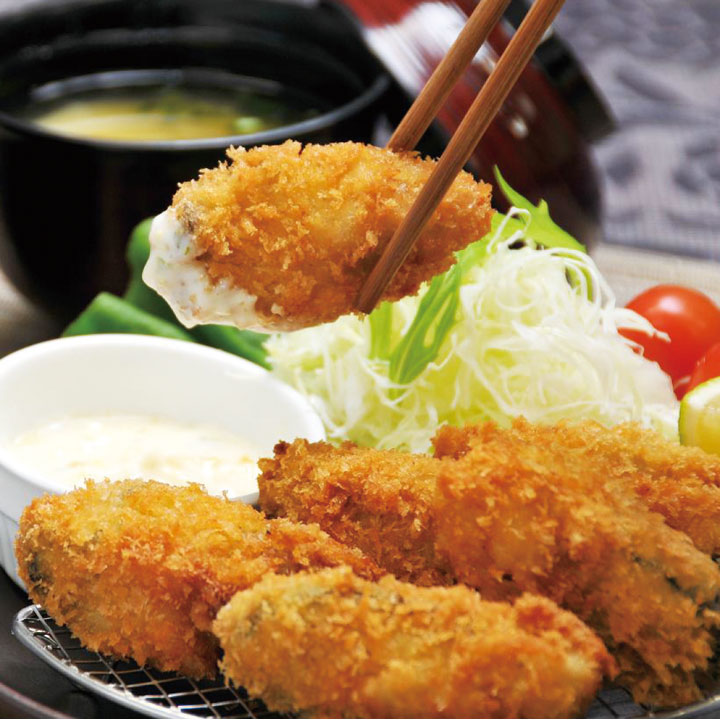 アクト中食)広島倉橋島産カキフライ 25g×20個(冷凍食品 かき 揚物 一品 惣菜 一品 カキ 牡蠣)