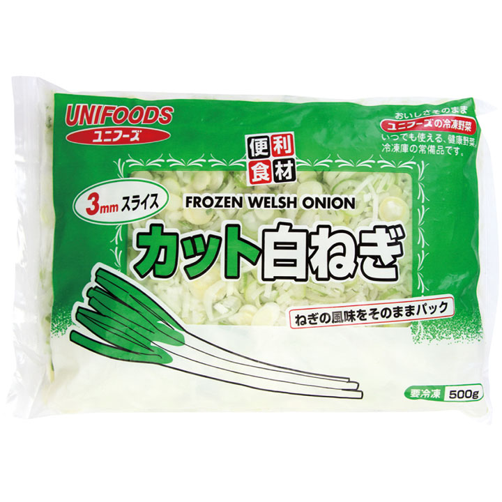 市場 カット白ねぎ 業務用 おかず 500g 時短 冷凍食品 12035 簡単 葱 お弁当 カット済